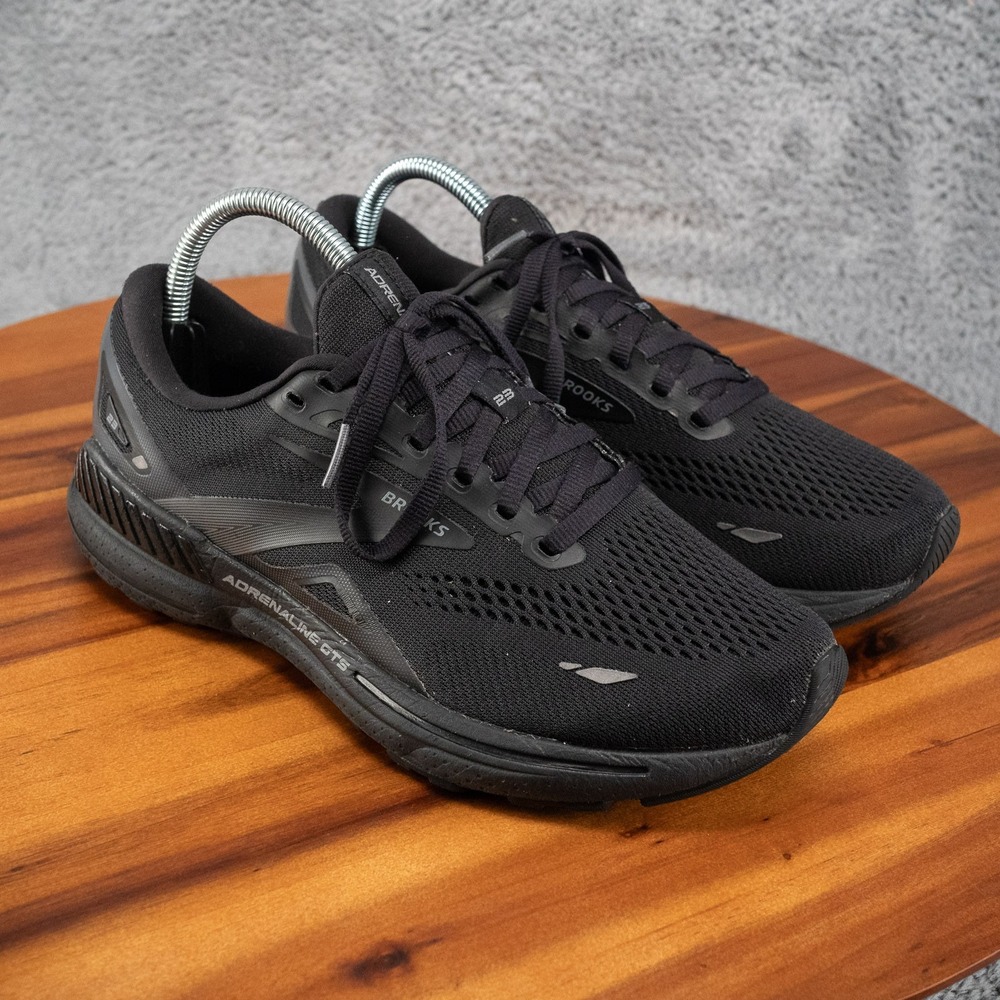 Brooks Adrenaline GTS 23 Womens Sz 9 Shoes Running 1203811B020 Black
